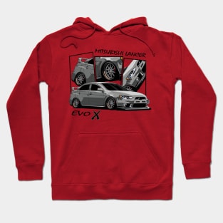 Mitsubishi Lancer EVO X Hoodie